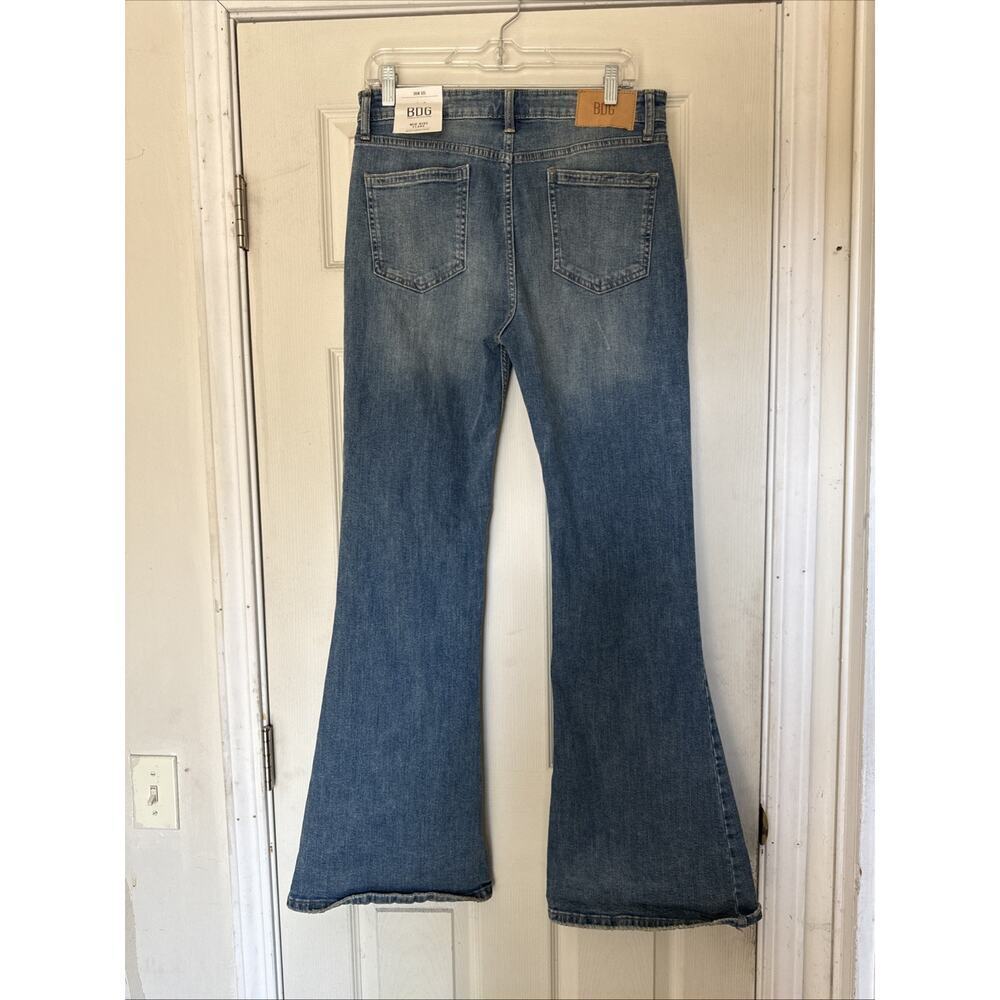 Urban Outfitters BDG Flare Mid Rise Comfort Stretch Slim Flare Fit 30W 32L New